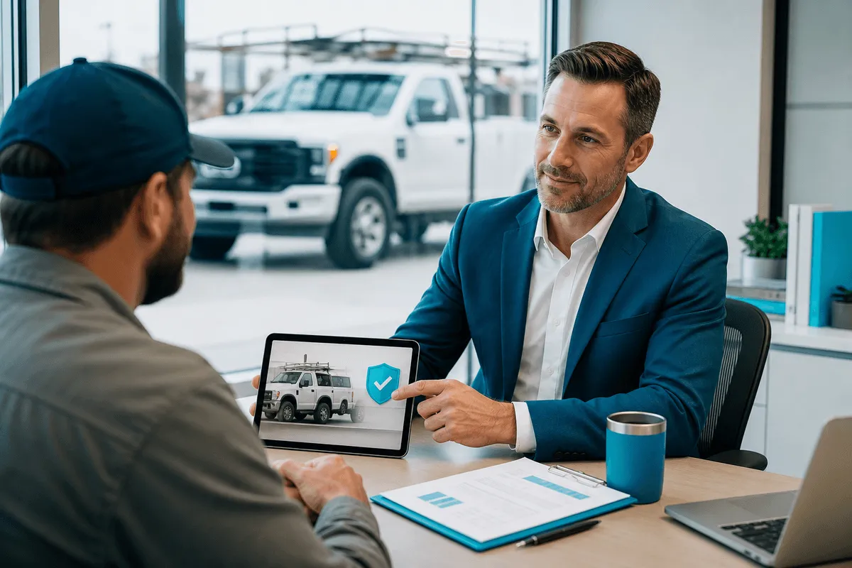 Work Truck Insurance service by Baxter's Auto Insurance